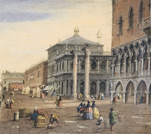 Coppia di magnifiche vedute di Venezia